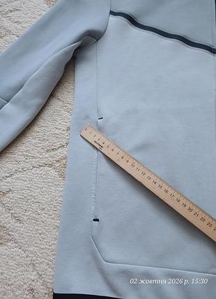 Кофта чоловіча nike tech fleece сіра 3