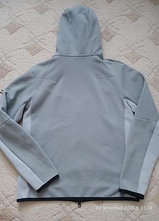 Кофта чоловіча nike tech fleece сіра 4