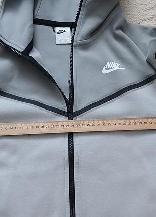 Кофта чоловіча nike tech fleece сіра 7