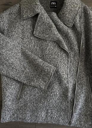 Куртка жіноча zara сіра 2