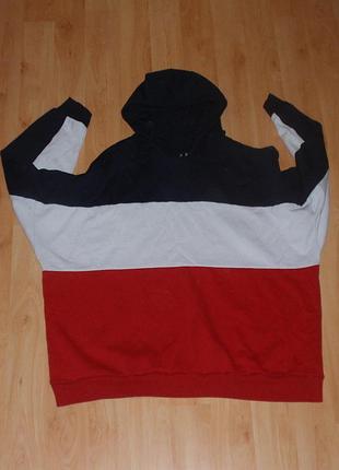 Мужская оверсайз кофта/худи h&m big hoodie oversize fleece era polo ck original l-xl-xxl(2xl)-3xl nike x jordan