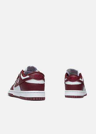 Кроссовки женские nike dunk low bordeaux 7
