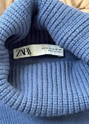 Светр жіночий zara синій 2
