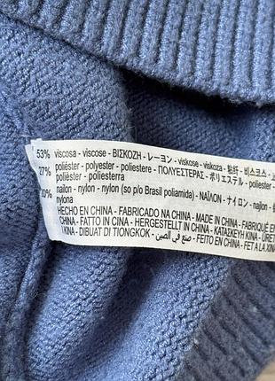 Светр жіночий zara синій 9