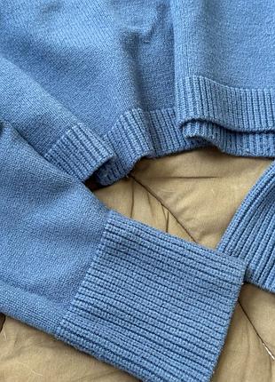 Светр жіночий zara синій 6