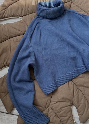 Светр жіночий zara синій 3