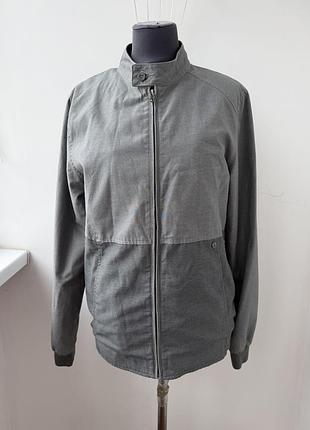 Оригінальна куртка харінгтон volcom stone (розмір s) / чоловіча сіра куртка бомбер