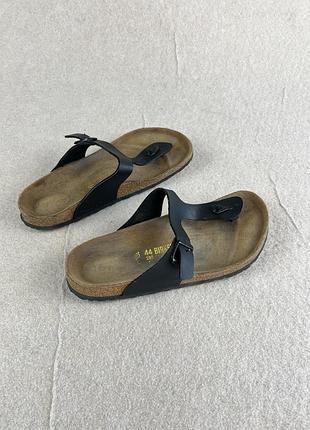 Чорні в'єтнамки birkenstock gizeh