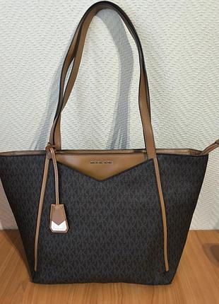 Michael kors оригінальна монограмна сумка тоут