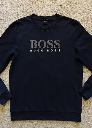 Оригинальный свитшот, брендовый лонгслив немецкий бренд hugo boss оригинал размер m,l