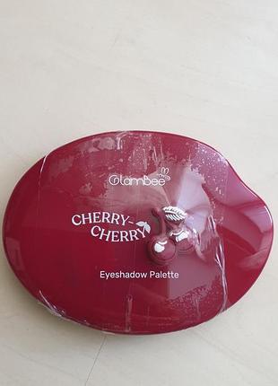 Glambee cherry eyeshadow palette 02 палетка теней 3