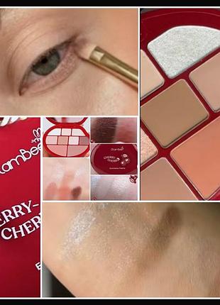 Glambee cherry eyeshadow palette 02 палетка тіней