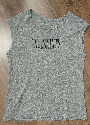 Футболка без рукавов allsaints