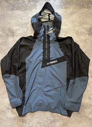 Adidas terrex techrock rain.dry anorak курточка нова