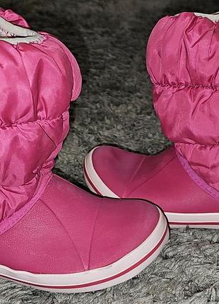 Сапоги-дутики crocs winter puff boot р. 28-17,4см потолка