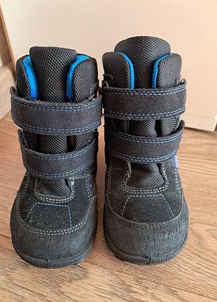 Ботинки ecco gore tex кожа 20р теплые ботиночки ecco на мальчика 20р термо ботинки ecco