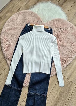 Свитер гольф женский zara