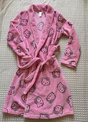 Халат жіночий h&m hello kitty рожевий розмір m