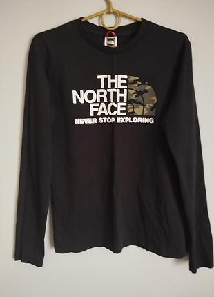 Реглан підлітковий the north face чорний трикотажний