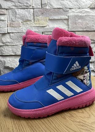 Дитячі чоботи adidas winterplay frozen