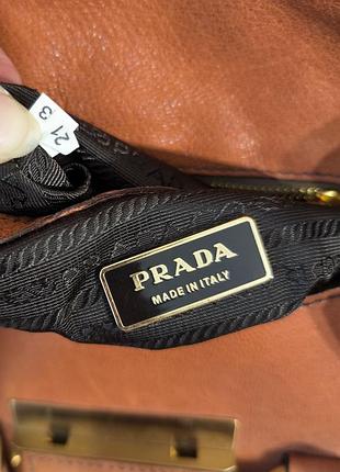 Prada шкіряна жіноча сумка 7