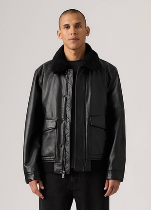 Оригінал levi's aviator jacket with removeable sherpa 005w90018 куртка
