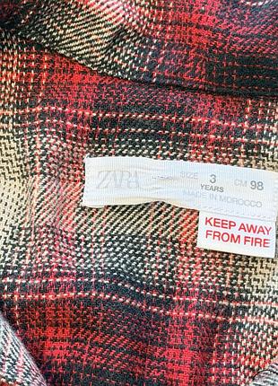 Zara сорочка тепла 98 см 4