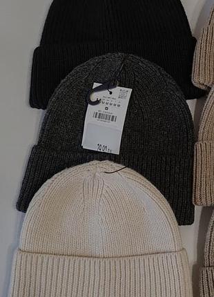 Шапка zara в составе шерсть