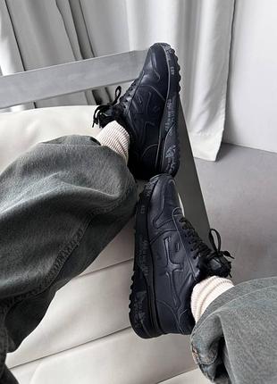 Кроссовки женские premiata "mick" 7108m leather blue