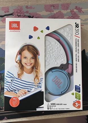 Навушники jbl jr310 blue (jbljr310blu)