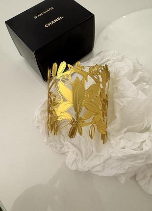 Вінтажний браслет chanel sublimage camelia