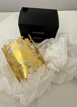 Вінтажний браслет chanel sublimage camelia 5