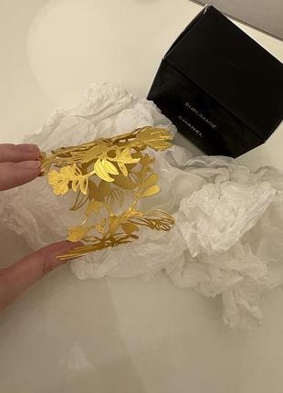 Вінтажний браслет chanel sublimage camelia 3