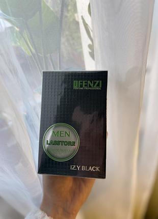 Парфумована вода чоловіча jfenzi lasstore iz.y black нова