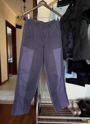 Джинси adidas x ksenia schnaider patchwork (оригінал). фіолетовго кольору