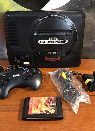 Оригинальная 16-битная игровая приставка sega genesis 1 hd graphics va6 ntsc-u с аудиочипом yamaha + игра lion king комплект!