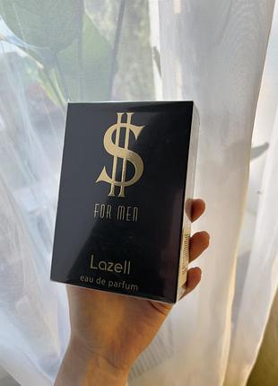 Парфумована вода чоловіча lazell $ for men