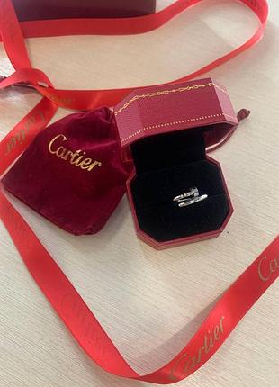 Кільце цвях cartier/cartier / красива подарункова упаковка - коробочка з оксамитом та пакет
