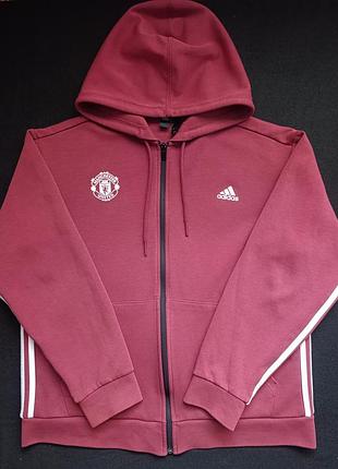Зип - худи манчестер юнайтйд adidas