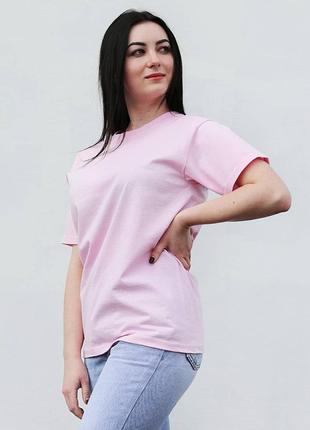 Базова футболка повсякденна oversize базова жіноча3 фото