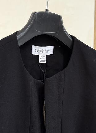 Женский пиджак calvin klein черного цвета (арт.02183)