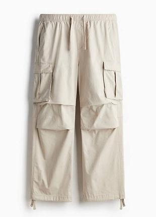 Штани карго relaxed fit h&m 7
