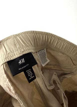 Штани карго relaxed fit h&m 4