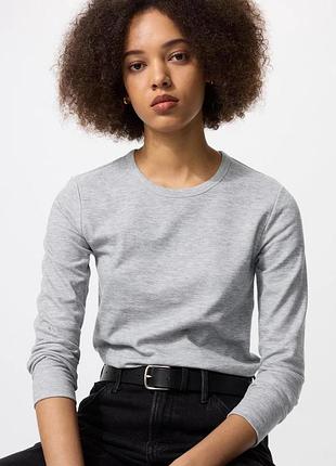 Термолонгслів uniqlo heattech cotton s