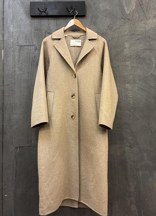 Довге пальто жіноче selected femme hand made wool coat