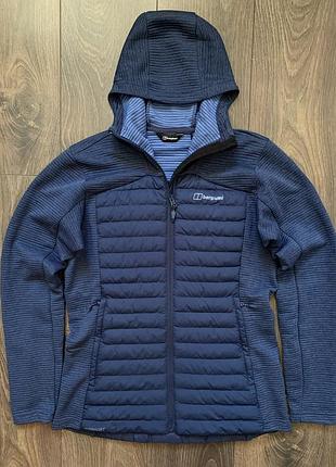 Жіноча куртка пуховик berghaus anula hybrid jacket hydro loft оригінал гібридна куртка berghaus