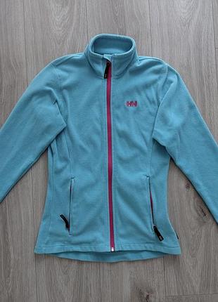 Кофта жіноча флісова helly hansen блакитна