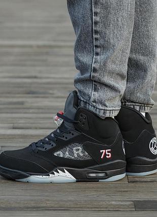 Чоловічі кросівки air jordan retro 5 x psg