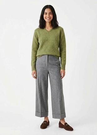 Женский джемпер jasper conran m из шерсти ягненка (80% lambswool) / зеленый свитер шерсть