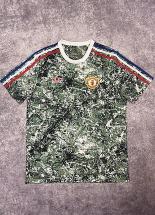 Футболка манчестер юнайтед adidas manchester united x stone roses 23/24